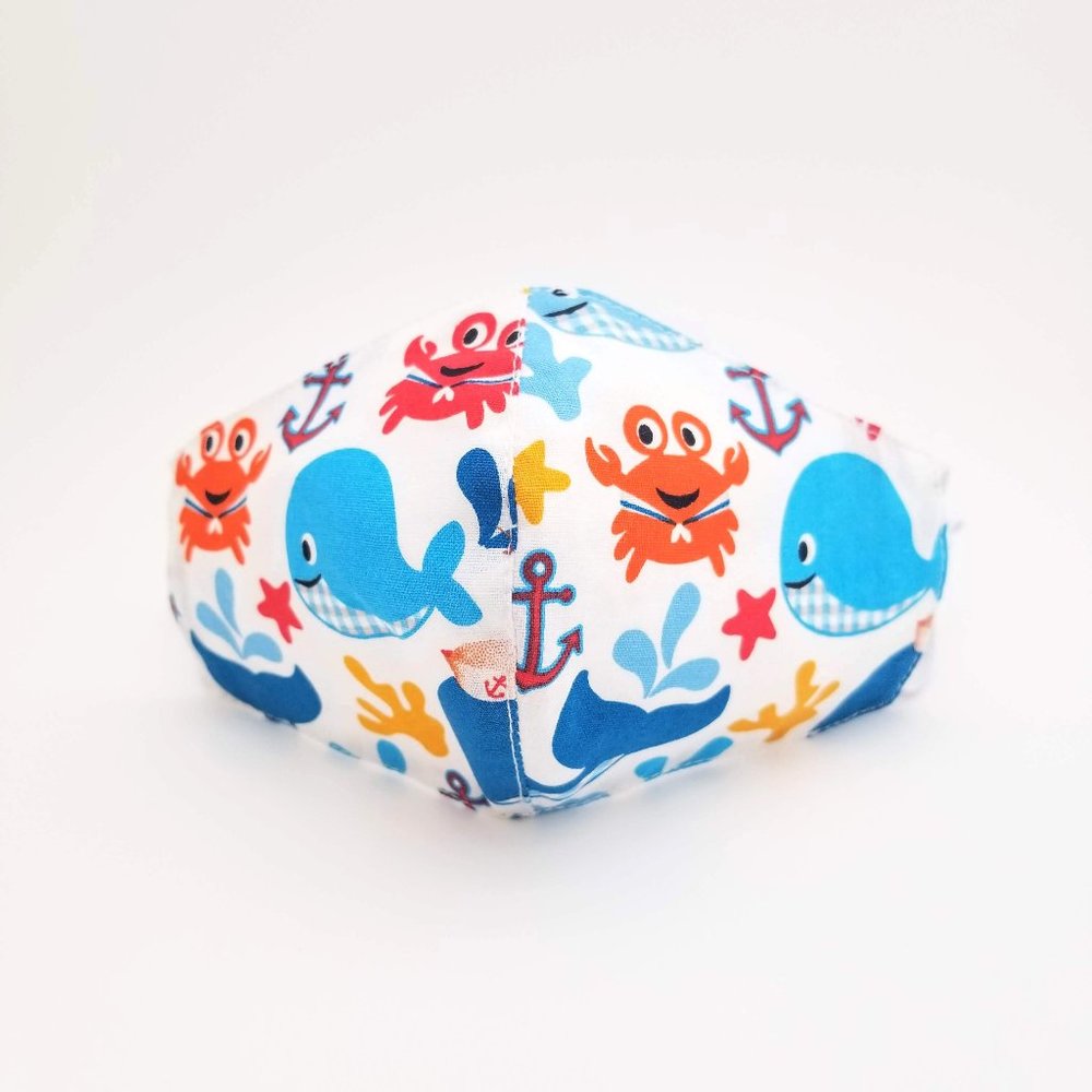 Kids Sea Creature Face Mask